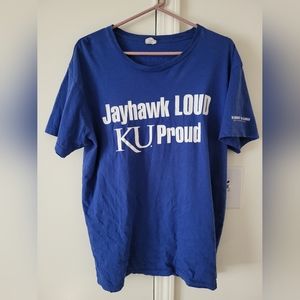 Kansas Jayhawks T shirt Large